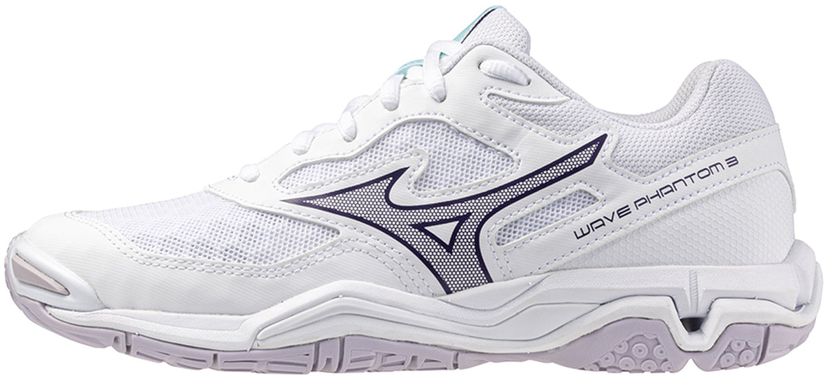 Mizuno Wave Phantom 3 Women's Court Shoes - White