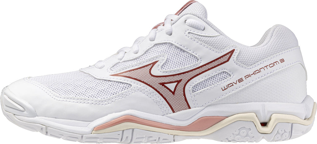 Mizuno Wave Phantom 3 Women's Court Shoes - White