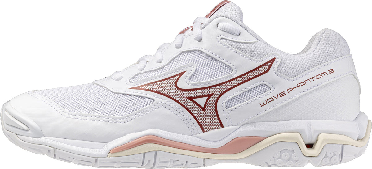 Mizuno Wave Phantom 3 Women's Court Shoes - White