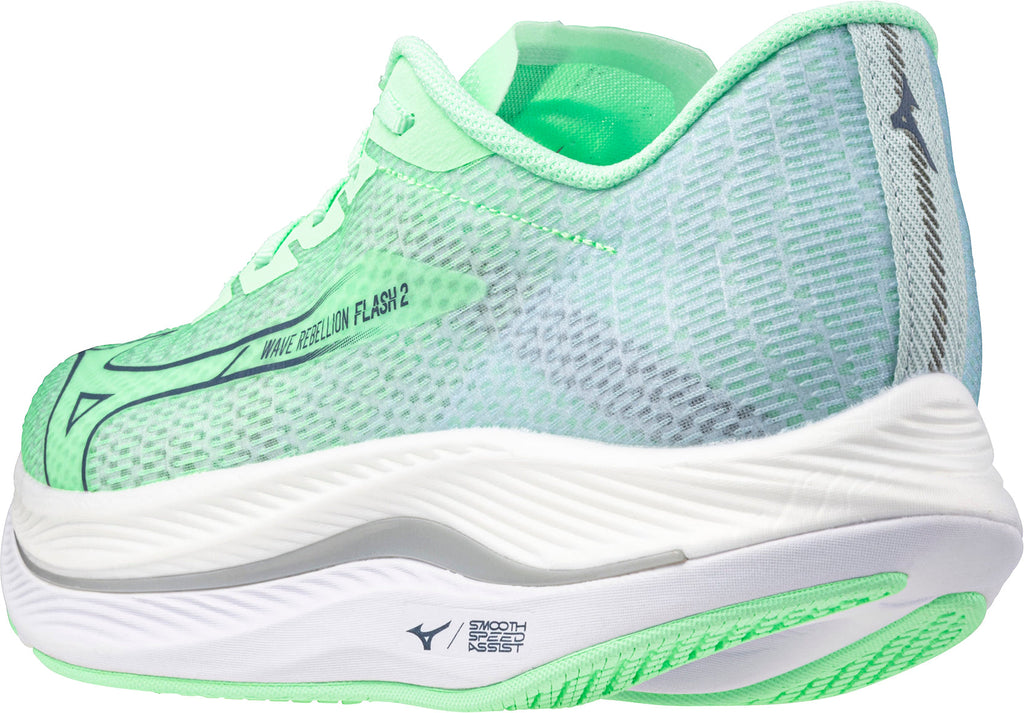 Mizuno Wave Rebellion Flash 2 Men's Running Shoes - Green