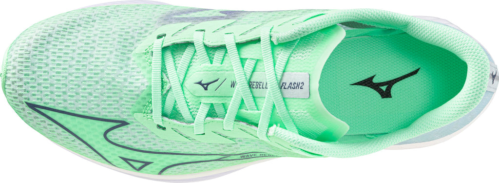 Mizuno Wave Rebellion Flash 2 Men's Running Shoes - Green