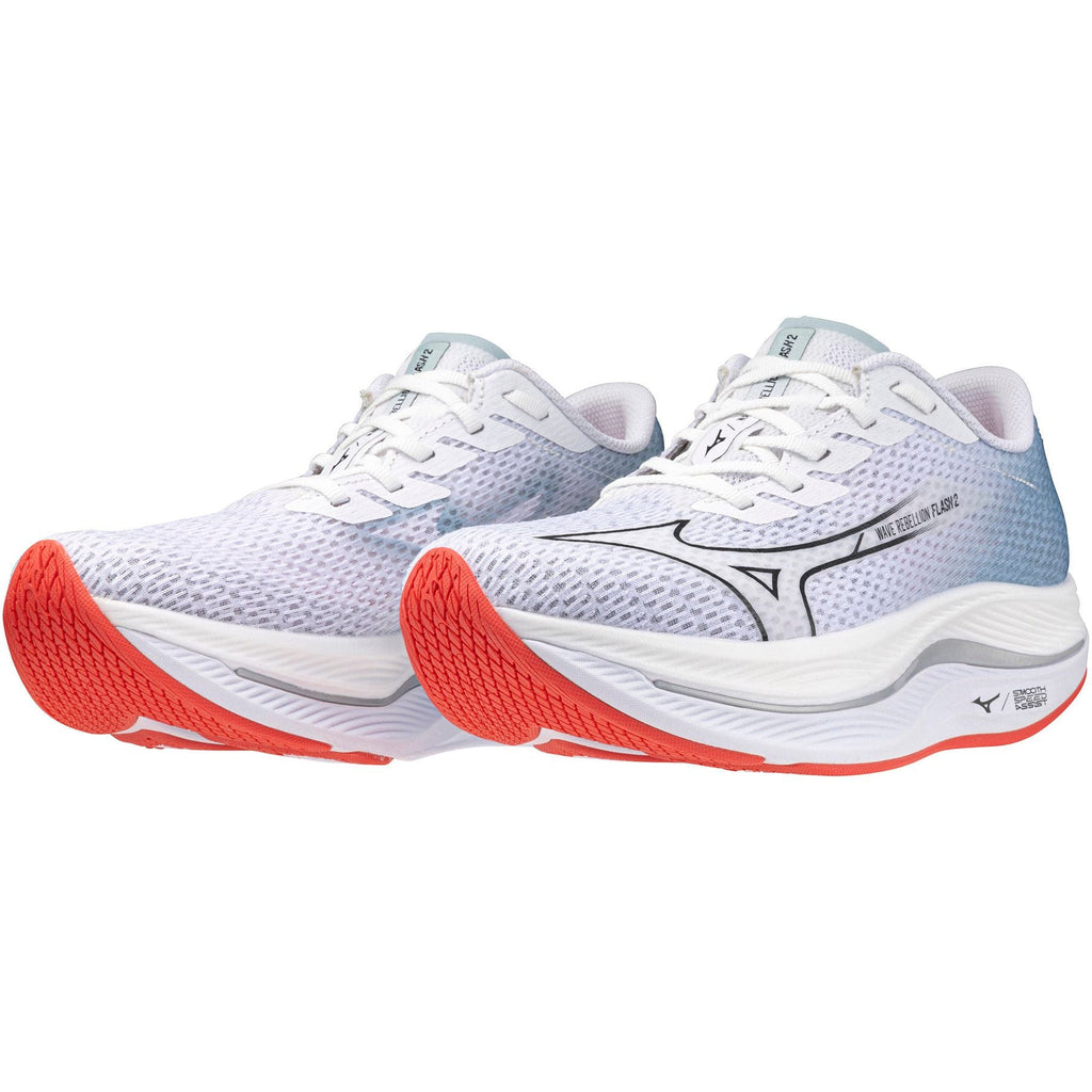 Mizuno Wave Rebellion Flash 2 Women's Running Shoes - White