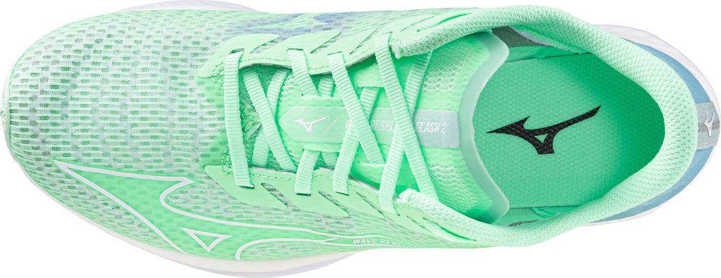 Mizuno Wave Rebellion Flash 2 Women's Running Shoes - Green