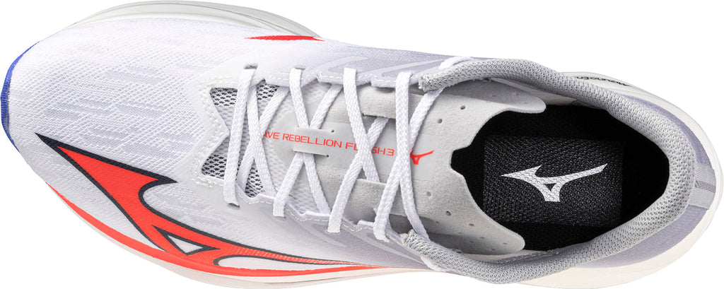 Mizuno Wave Rebellion Flash 3 Men's Running Shoes - White