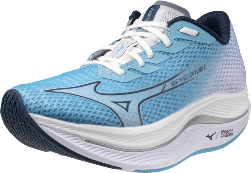 Mizuno Wave Rebellion Flash 2 Women's Running Shoes - Blue