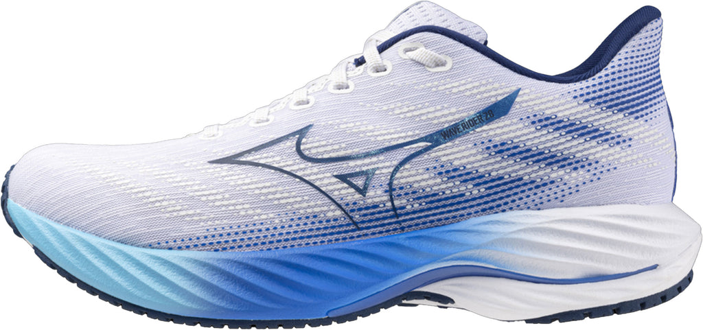 Mizuno Wave Rider 28 Men's Running Shoes - White