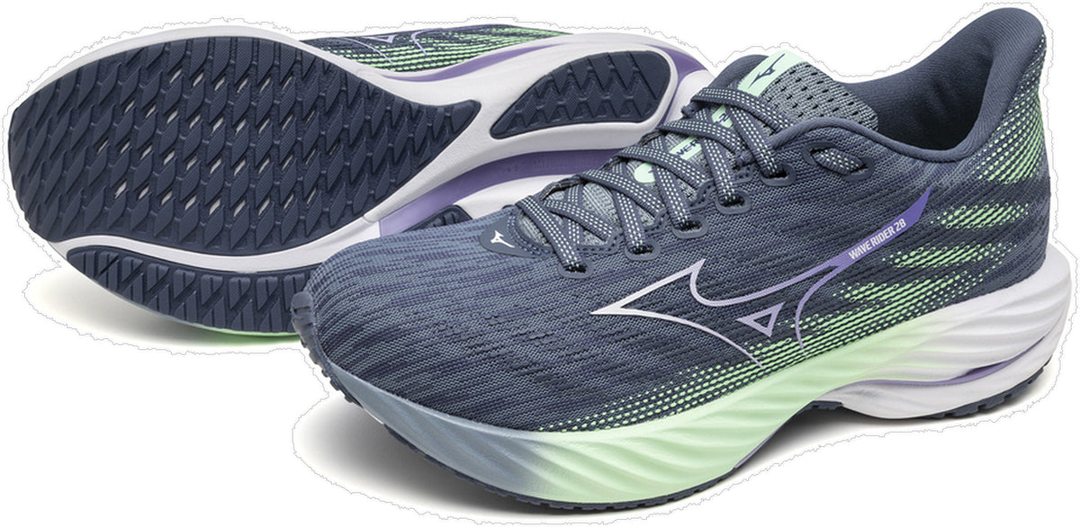 Mizuno Wave Rider 28 Women's Running Shoes - Blue