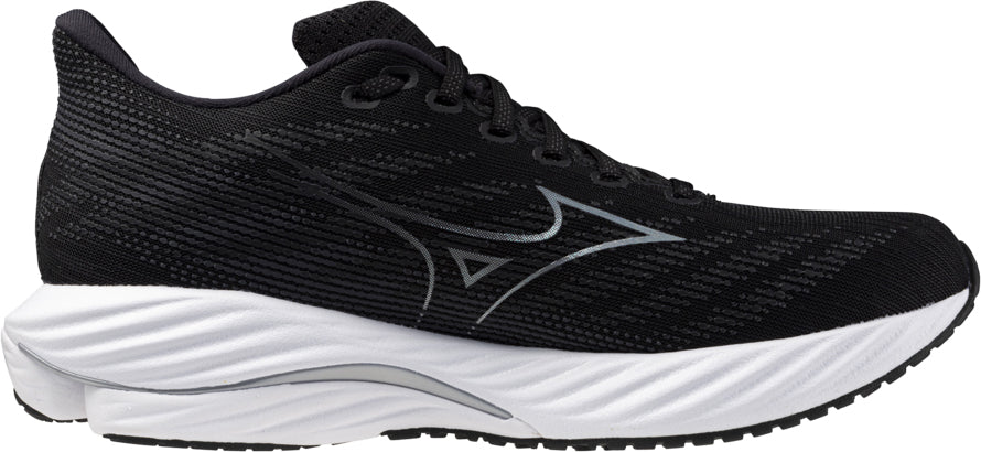 Mizuno Wave Rider 28 WIDE FIT (2E) Men's Running Shoes - Black