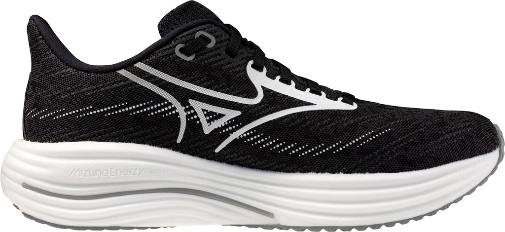 Mizuno Wave Rider 29 WIDE FIT (D) Women's Running Shoes - Black
