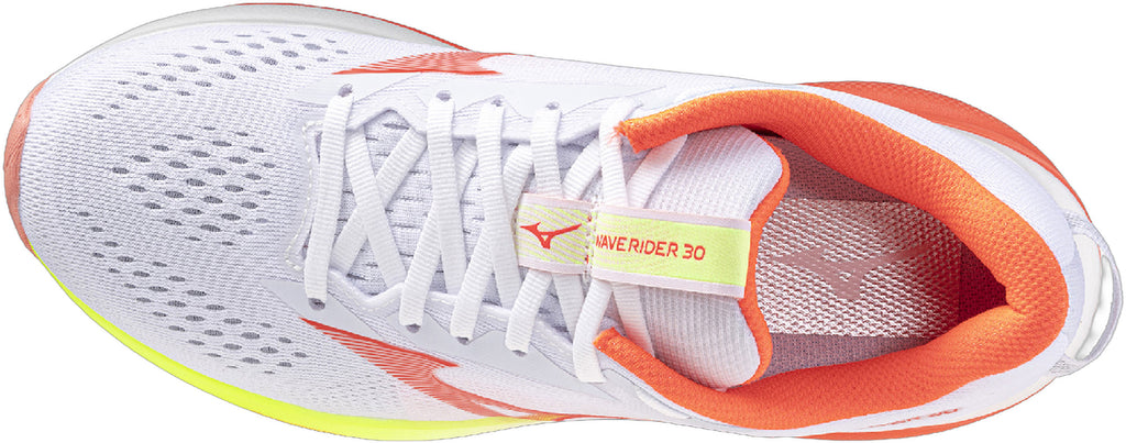 Mizuno Wave Rider 30 Women's Running Shoes - White