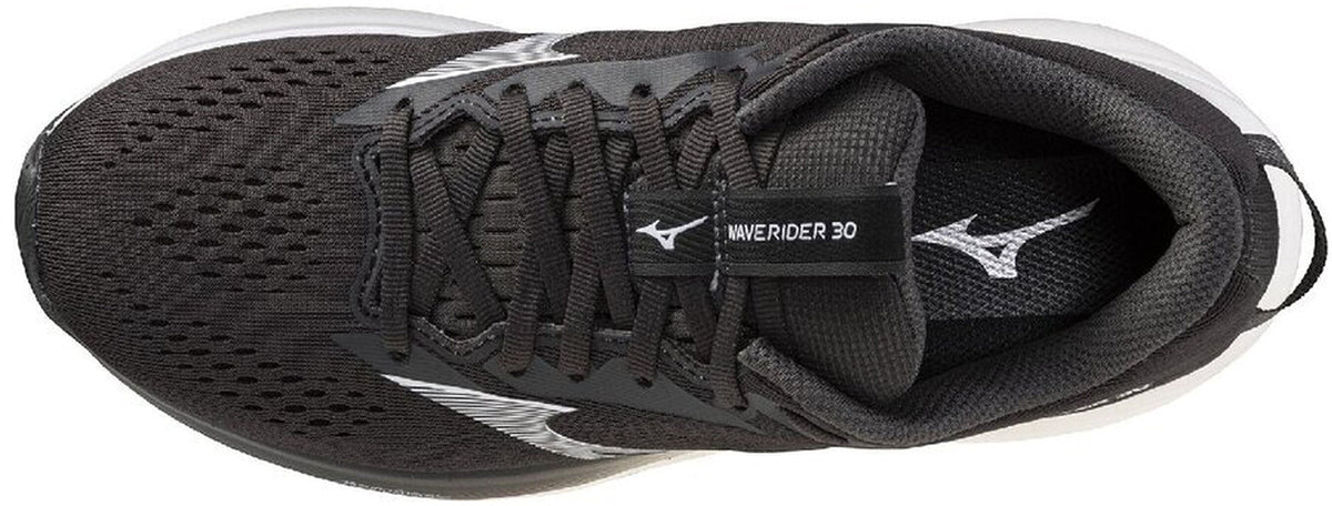 Mizuno Wave Rider 30 WIDE FIT Women's Running Shoes - Black