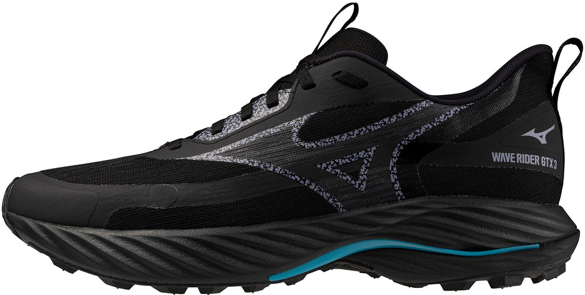 Mizuno Wave Rider GORE-TEX 3 Men's Trail Running Shoes - Black