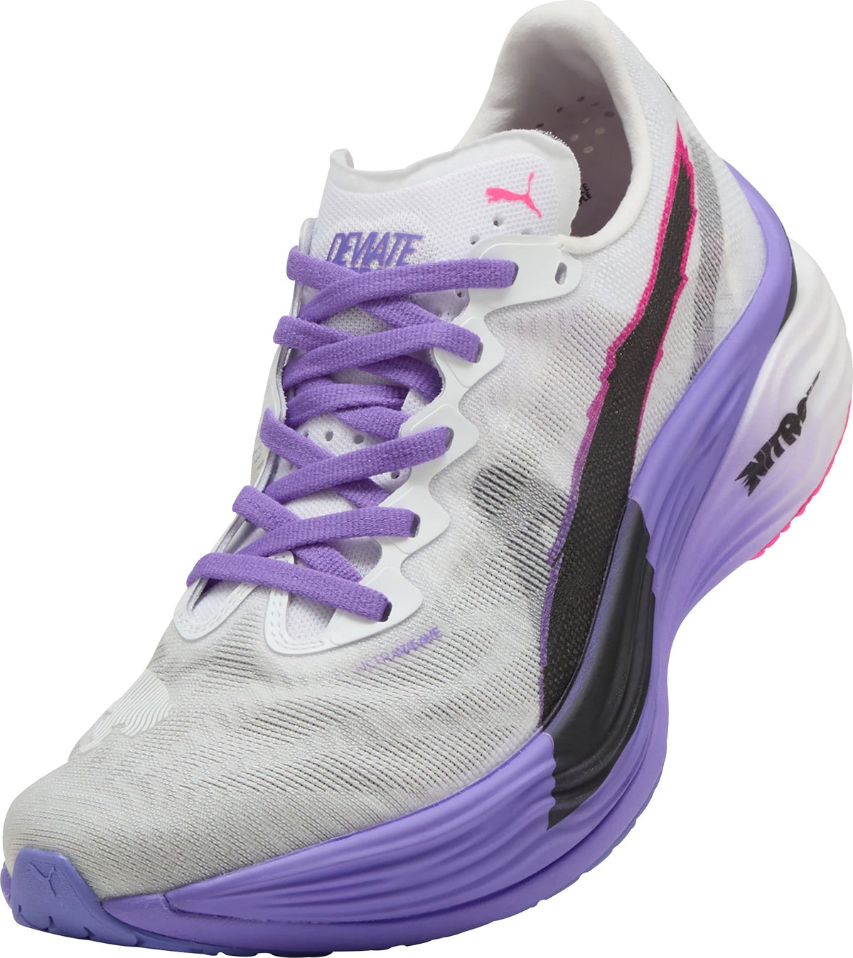 Puma Deviate Nitro Elite 3 Women's Running Shoes - White