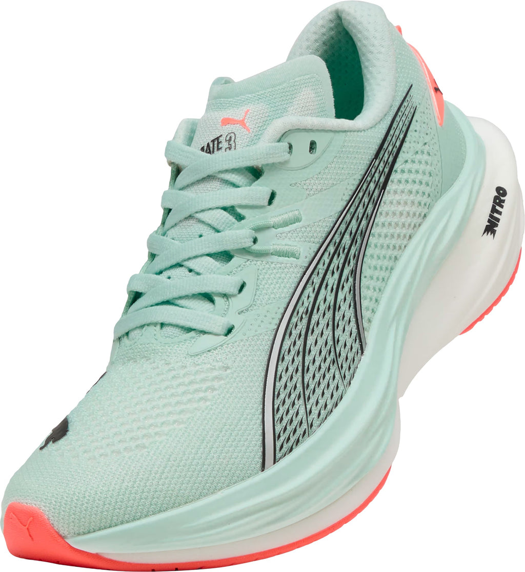 Puma Deviate Nitro 3 Women's Running Shoes - Green