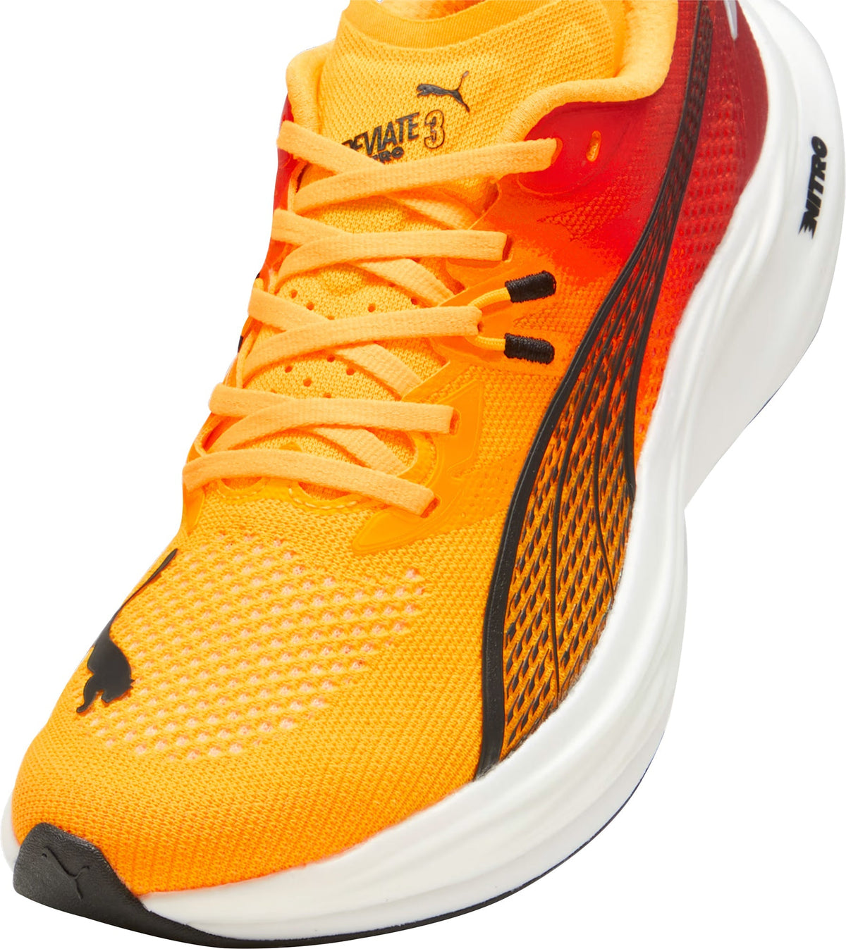Puma Deviate Nitro 3 Women's Running Shoes - Orange