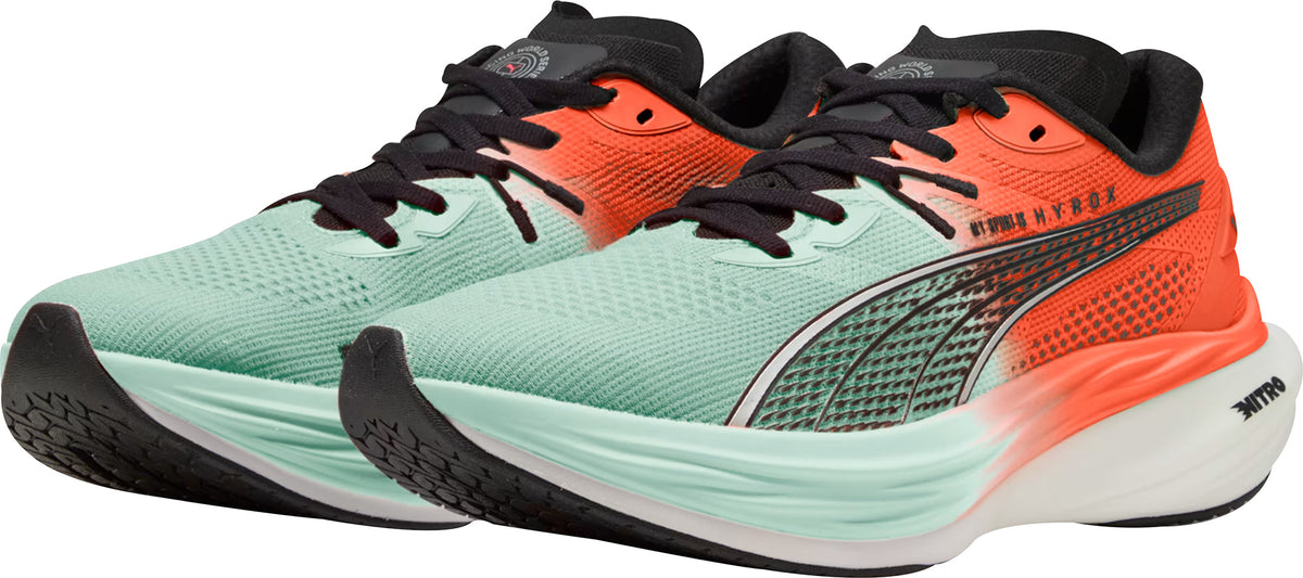 Puma Deviate Nitro 3 HYROX Women's Running Shoes - Green