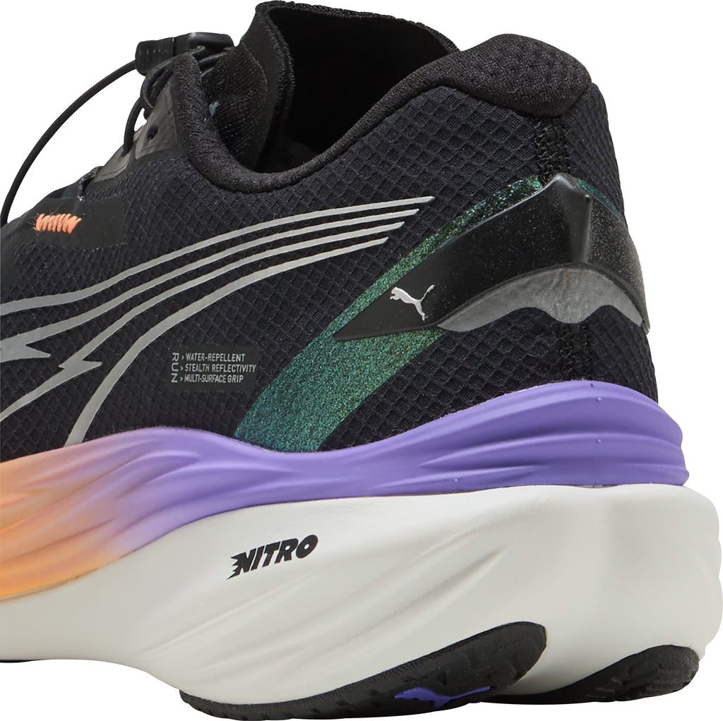 Puma Deviate Nitro 3 WTR+ Men's Running Shoes - Black