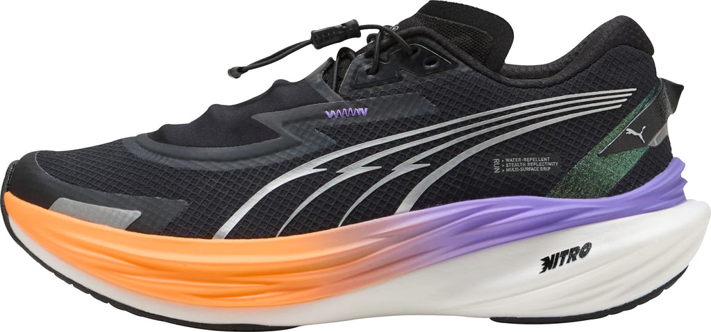 Puma Deviate Nitro 3 WTR+ Women's Running Shoes - Black