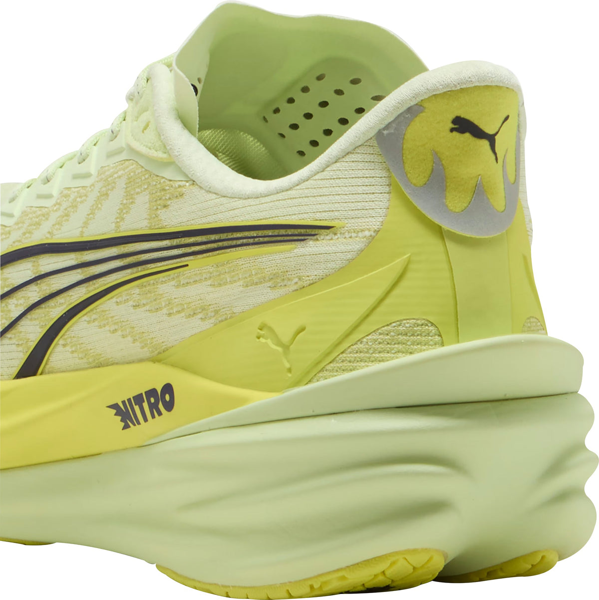 Puma Deviate Nitro 4 Men's Running Shoes - Green