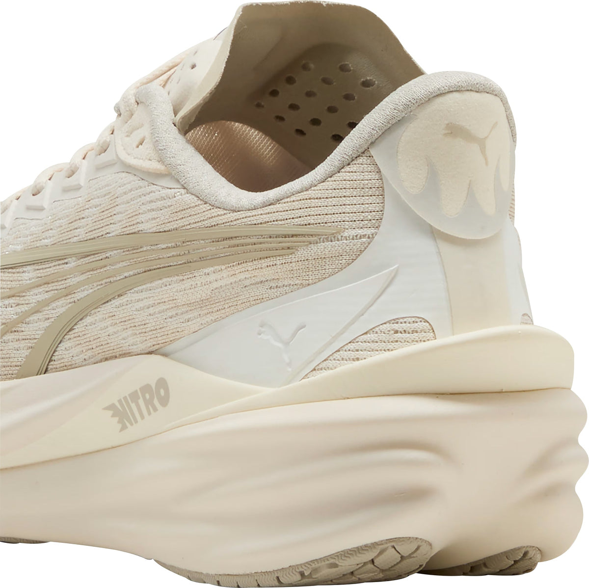 Puma Deviate Nitro 4 Women's Running Shoes - Cream