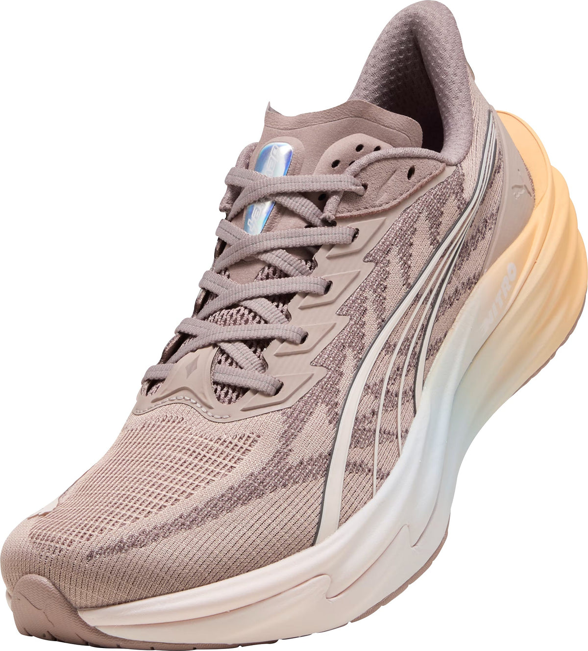 Puma Deviate Nitro 4 Men's Running Shoes - Brown