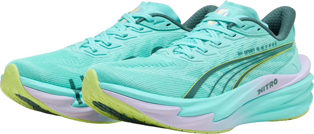 Puma Deviate Nitro 4 HYROX Women's Running Shoes - Green