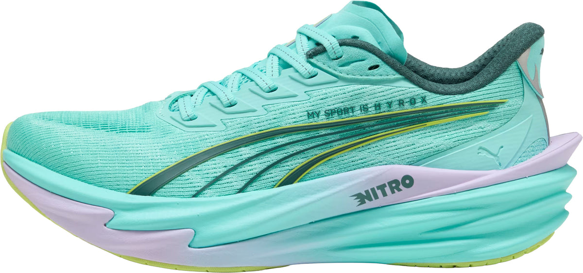 Puma Deviate Nitro 4 HYROX Women's Running Shoes - Green