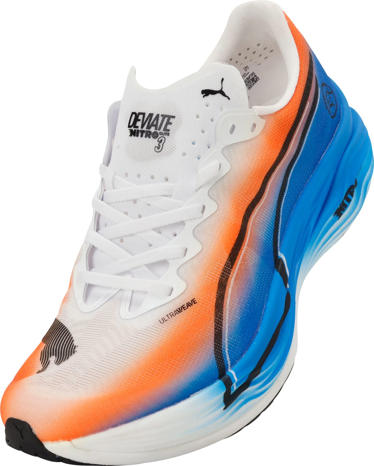 Puma Deviate Nitro Elite 3 Women's Running Shoes - White
