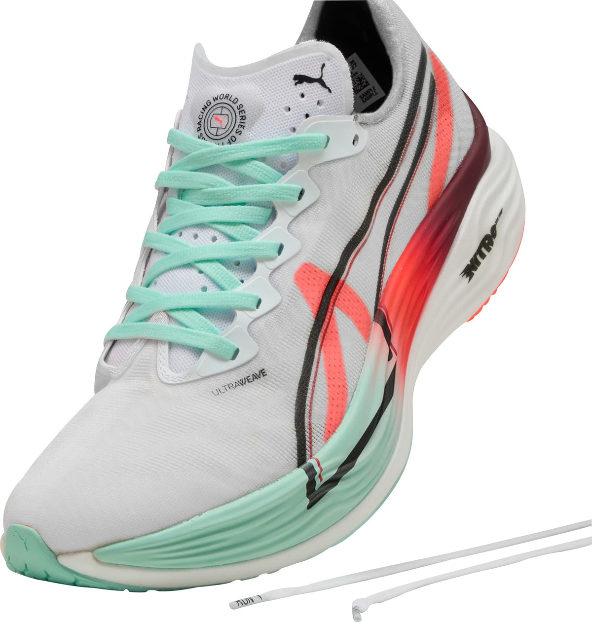 Puma Deviate Nitro Elite 3 HYROX Men's Running Shoes - White