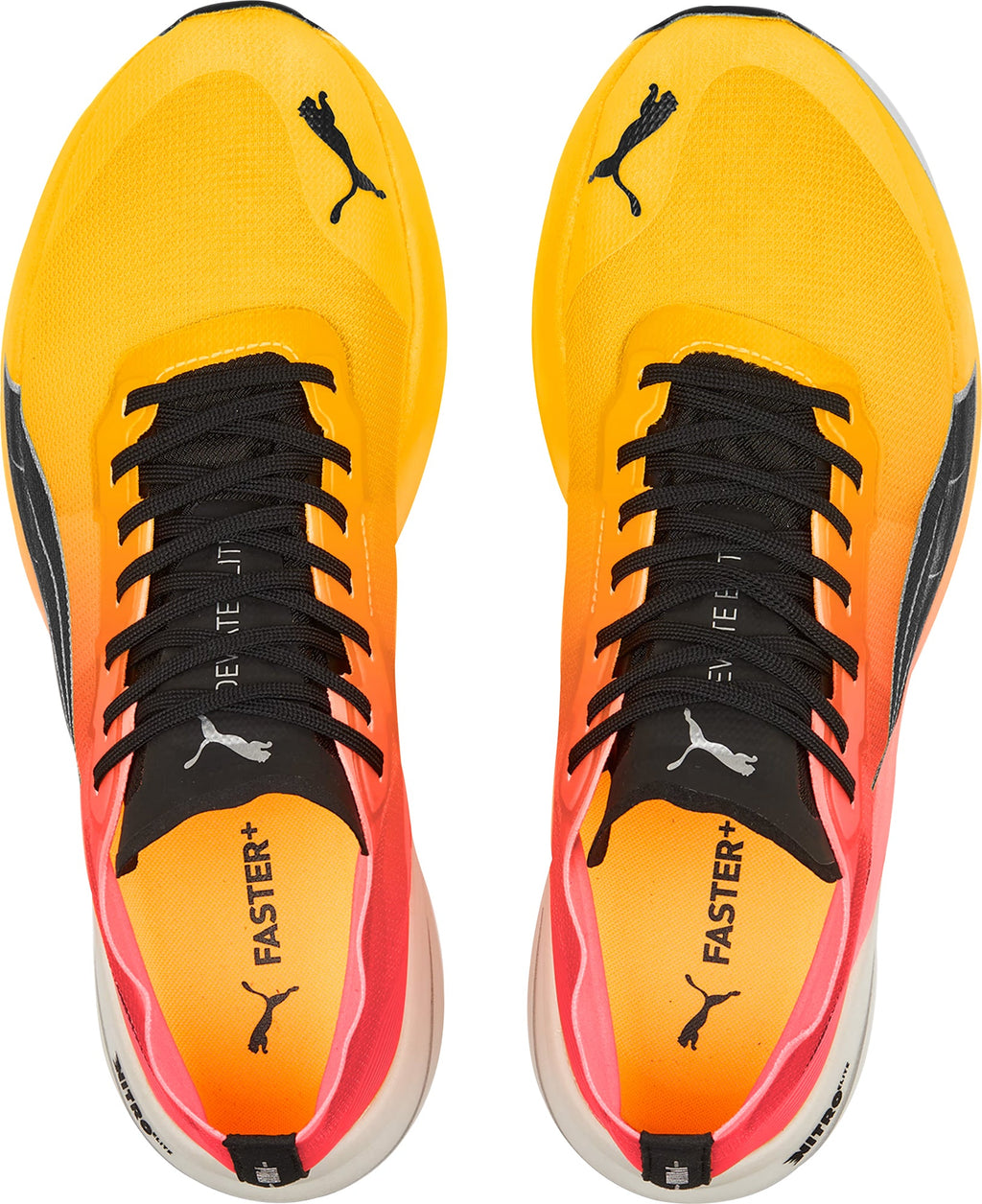 Puma Deviate Nitro Elite Men's Running Shoes - Yellow