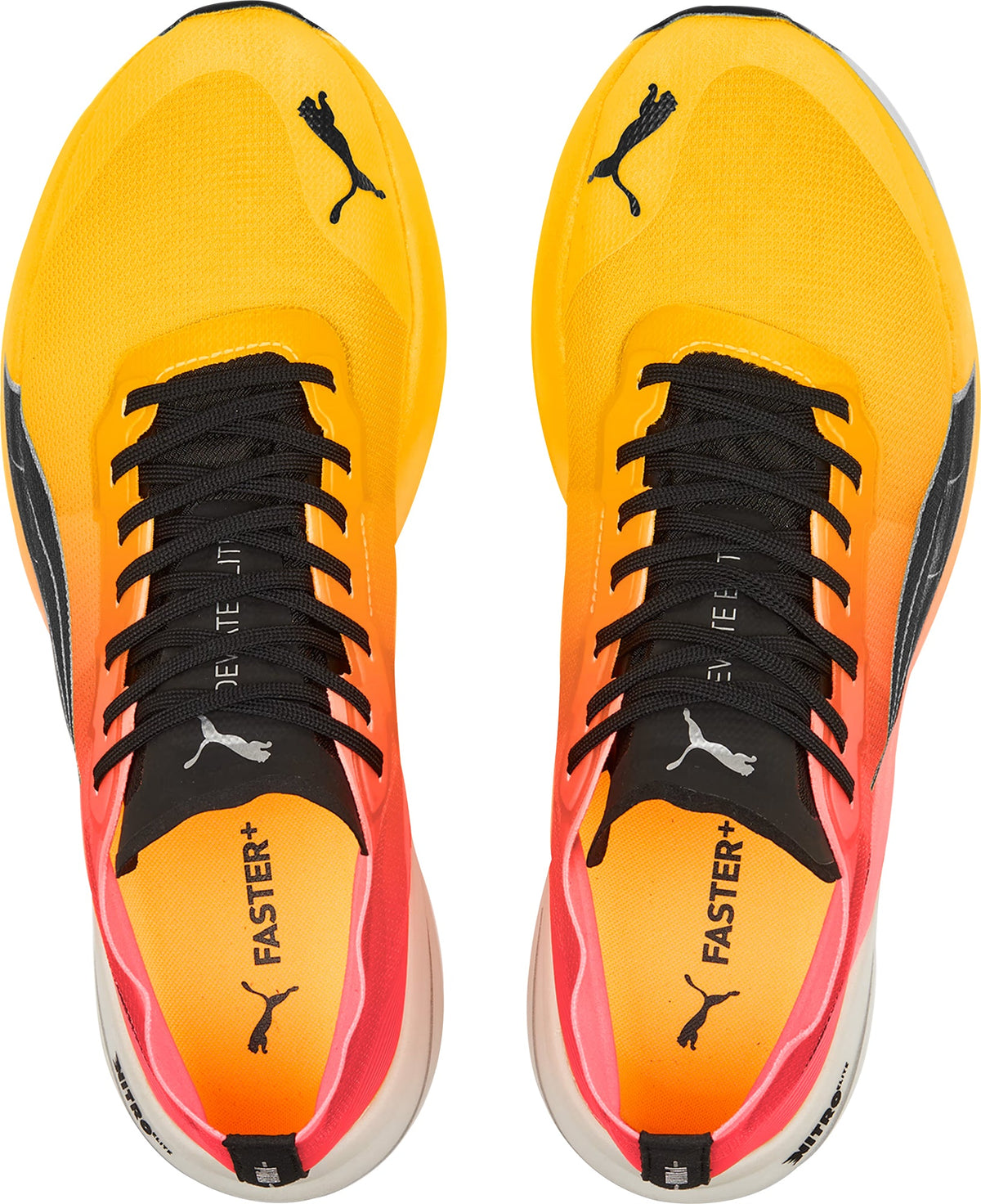 Puma Deviate Nitro Elite Men's Running Shoes - Yellow
