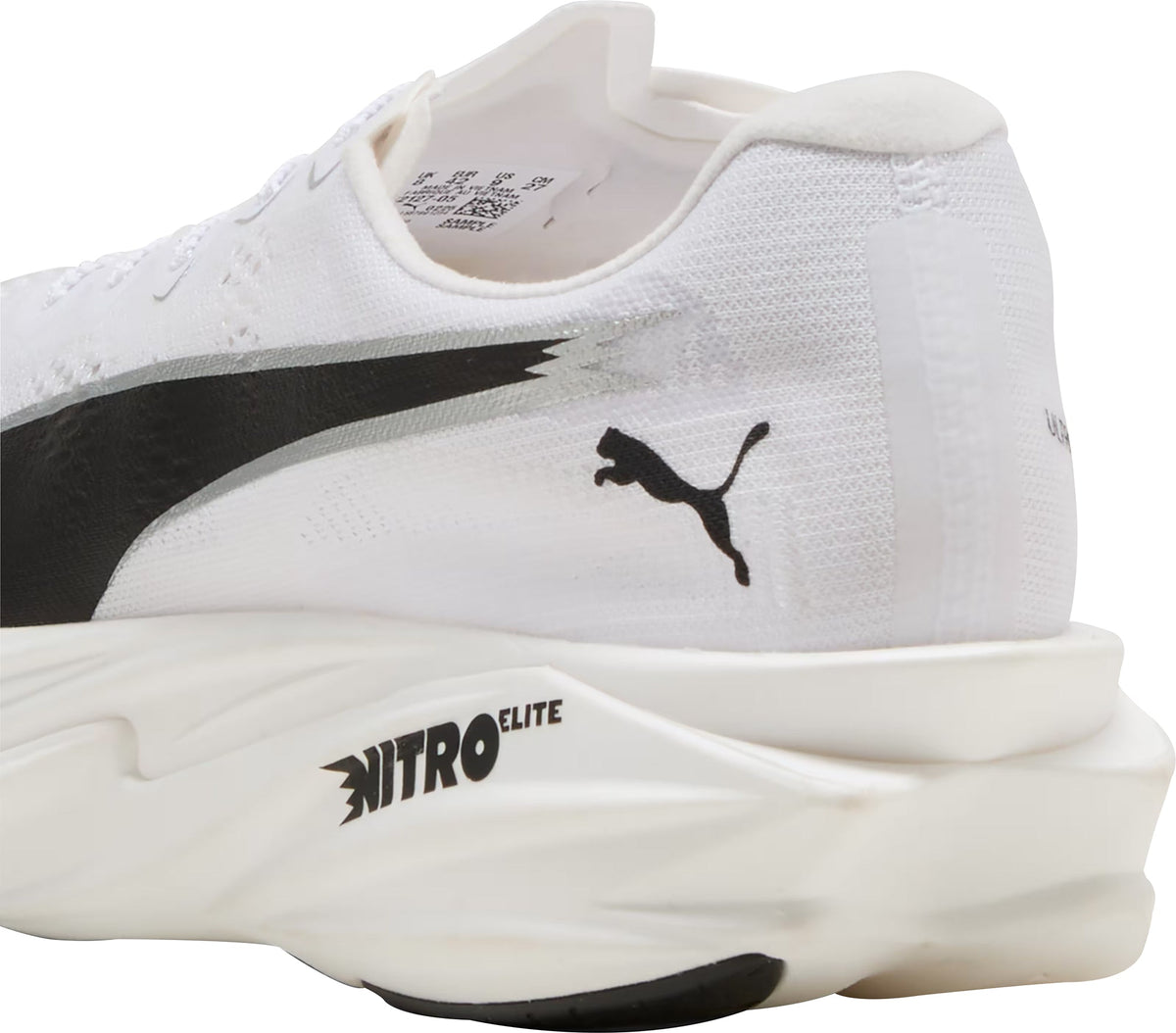 Puma Deviate Nitro Elite 4 Men's Running Shoes - White
