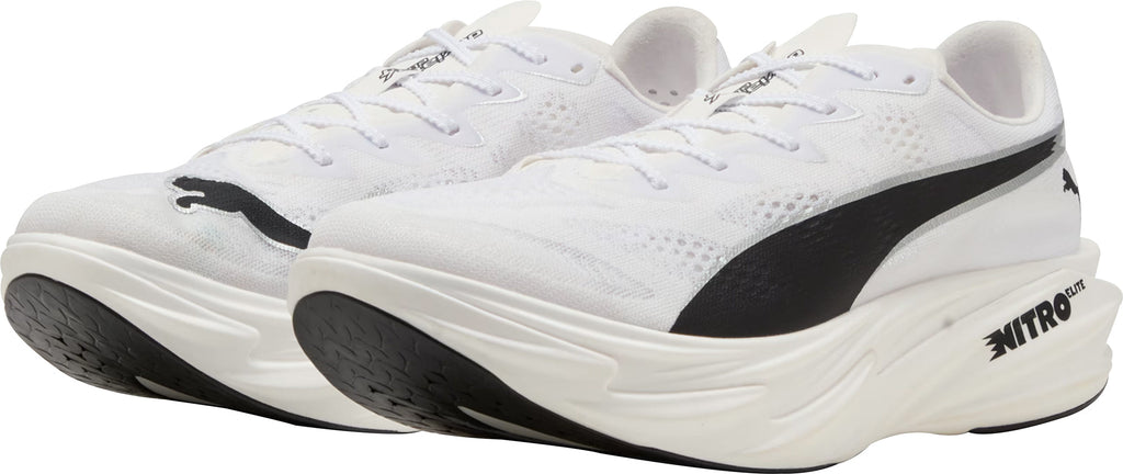 Puma Deviate Nitro Elite 4 Men's Running Shoes - White
