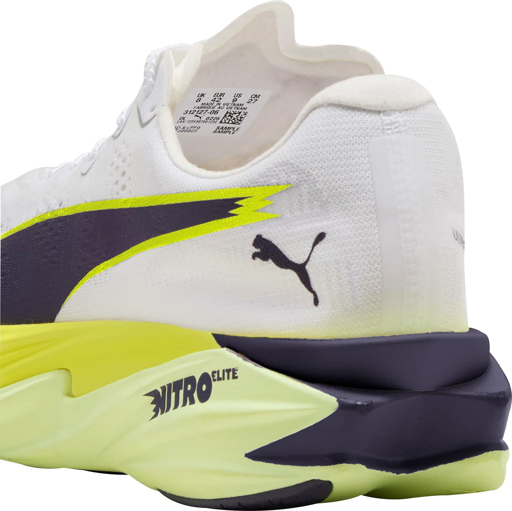 Puma Deviate Nitro Elite 4 Men's Running Shoes - White