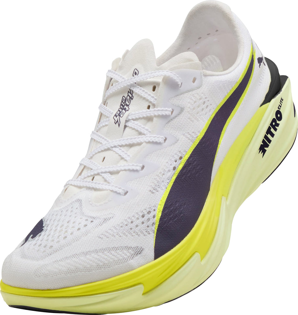 Puma Deviate Nitro Elite 4 Men's Running Shoes - White
