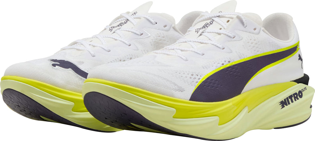 Puma Deviate Nitro Elite 4 Men's Running Shoes - White