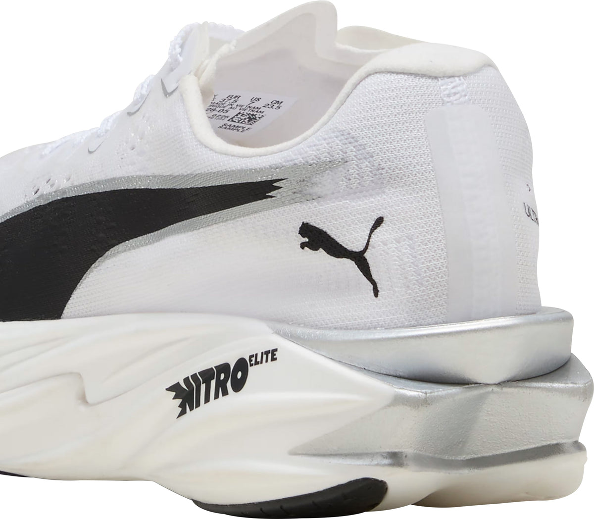 Puma Deviate Nitro Elite 4 Women's Running Shoes - White