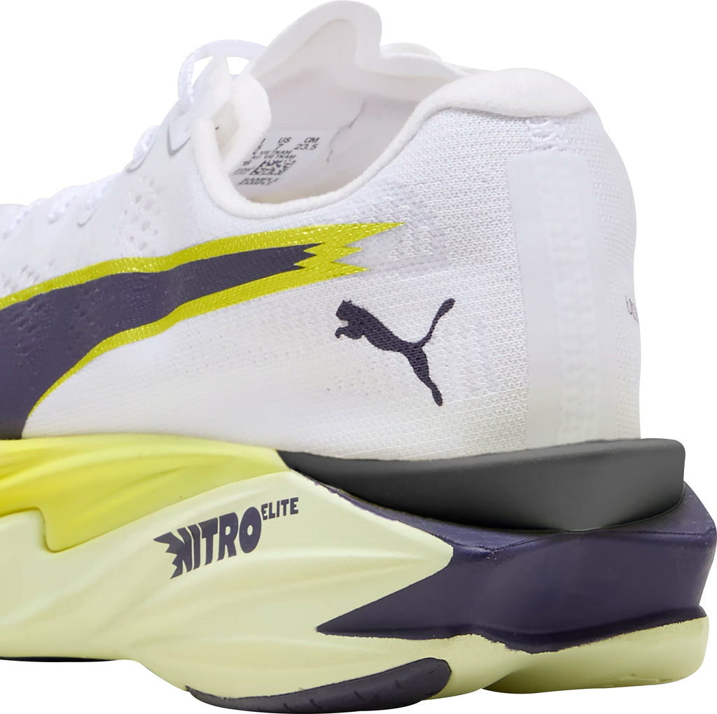 Puma Deviate Nitro Elite 4 Women's Running Shoes - White