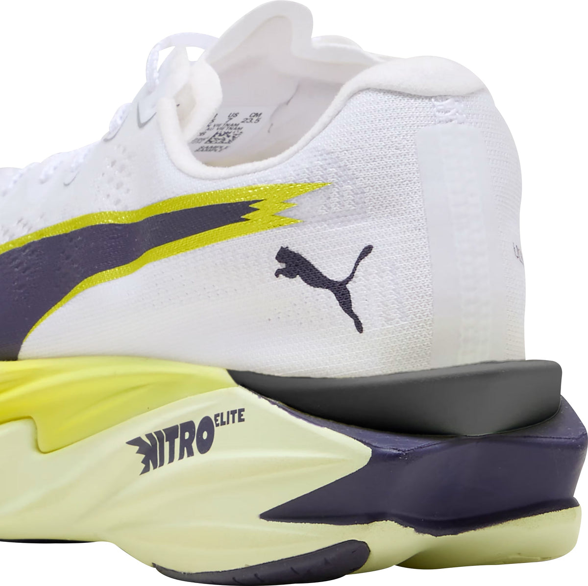 Puma Deviate Nitro Elite 4 Women's Running Shoes - White