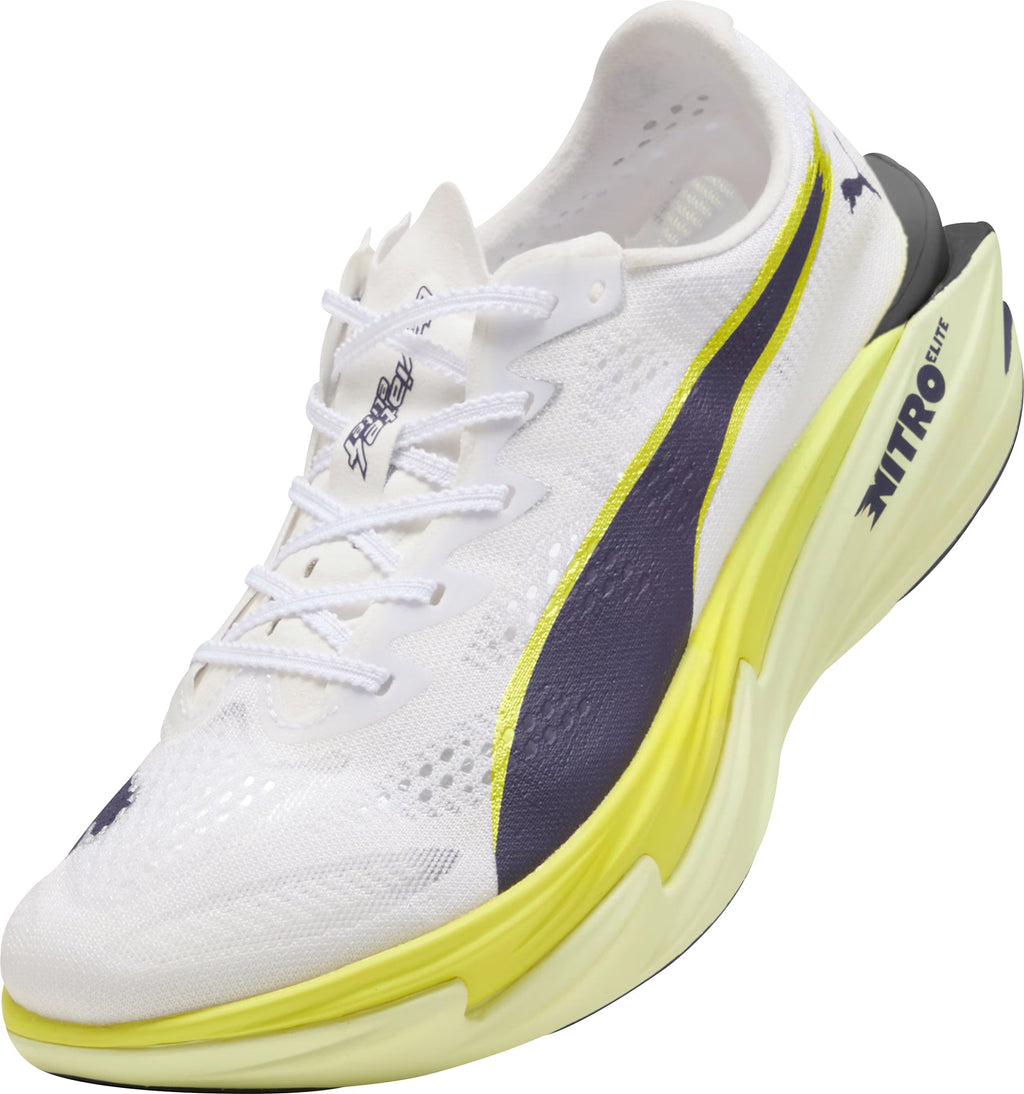 Puma Deviate Nitro Elite 4 Women's Running Shoes - White