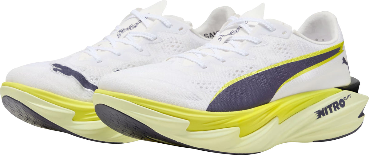 Puma Deviate Nitro Elite 4 Women's Running Shoes - White