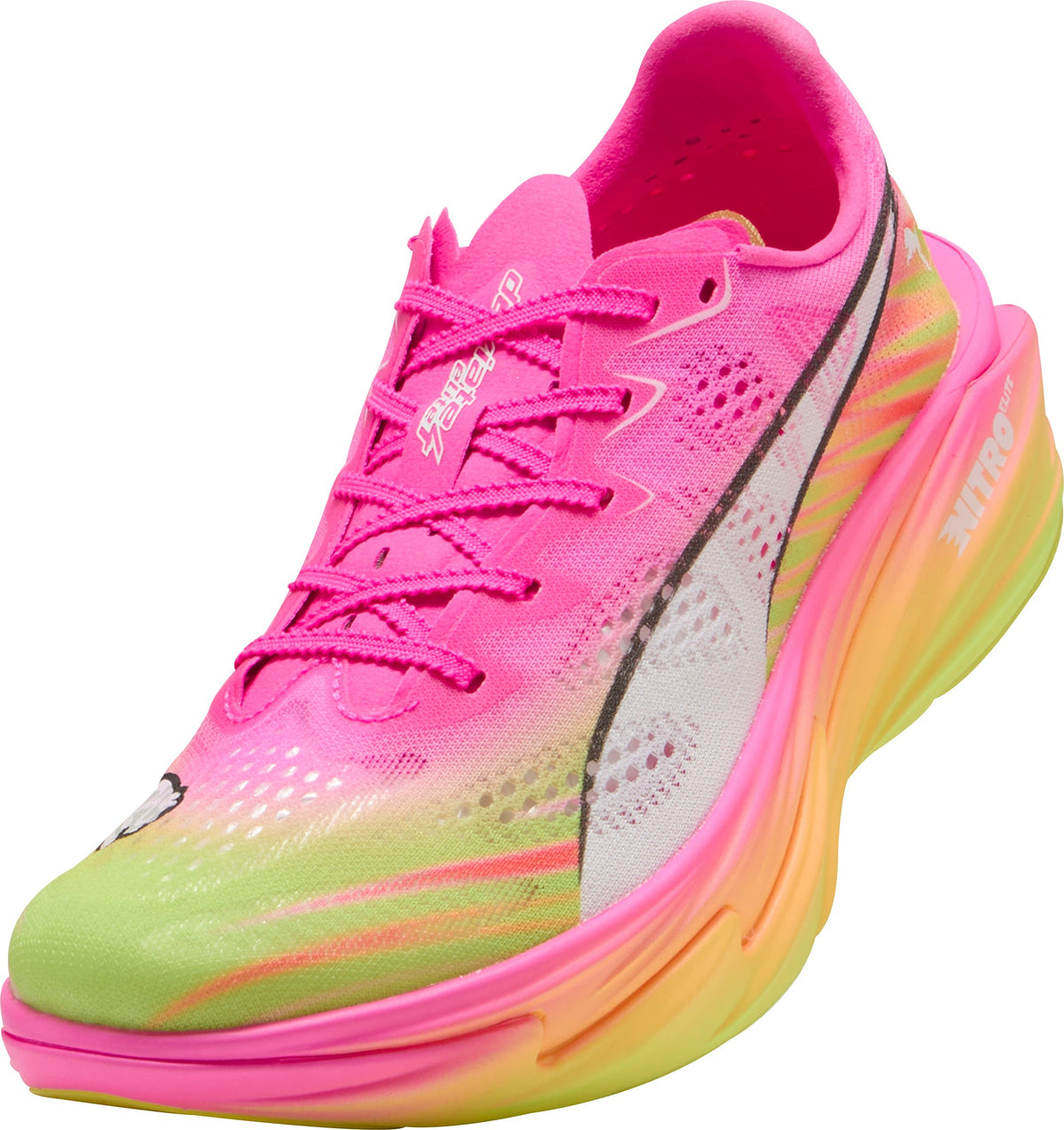 Puma Deviate Nitro Elite 4 ST Women's Running Shoes - Pink