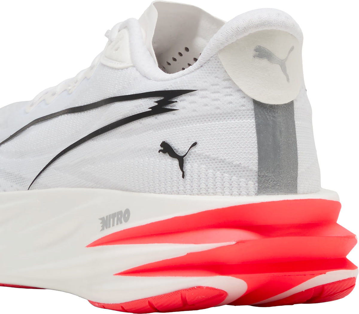 Puma Deviate Pure Nitro Men's Running Shoes - White
