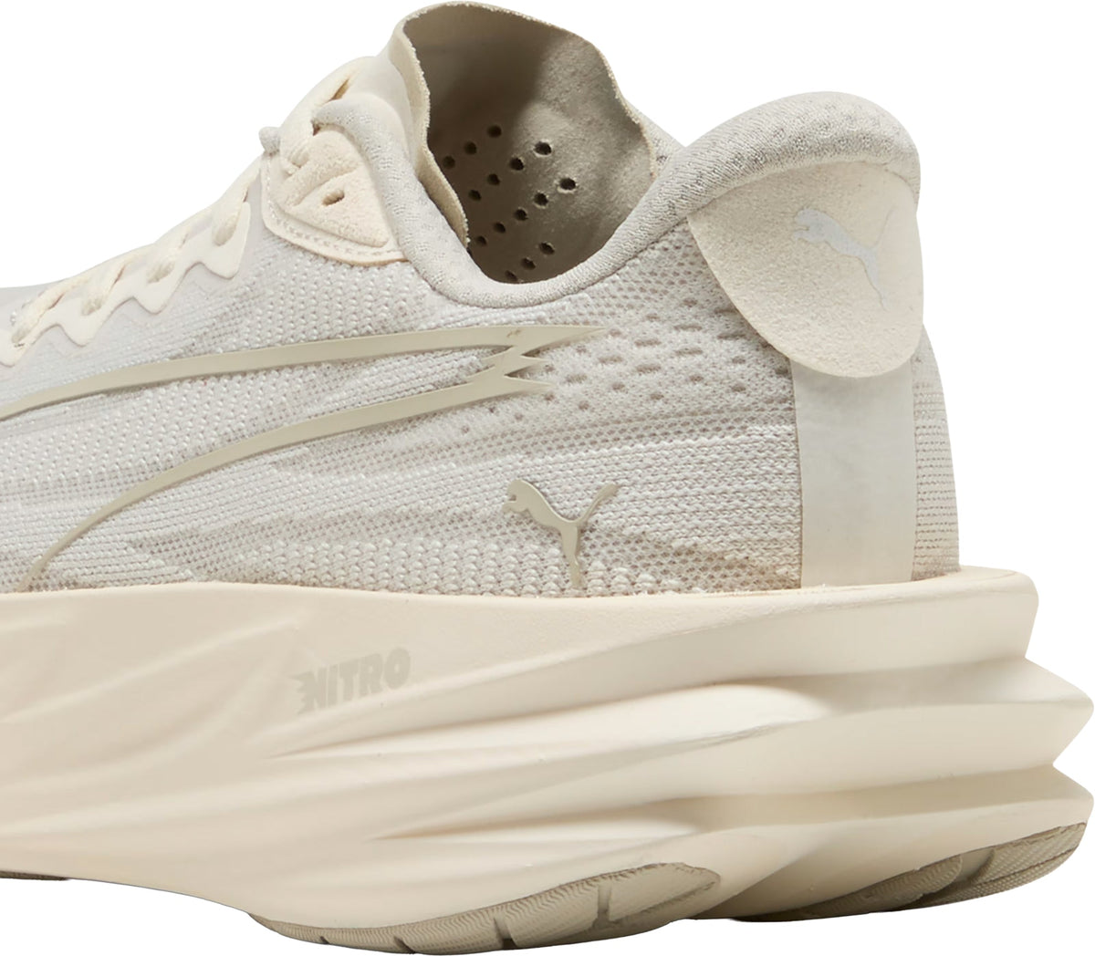 Puma Deviate Pure Nitro Women's Running Shoes - Cream