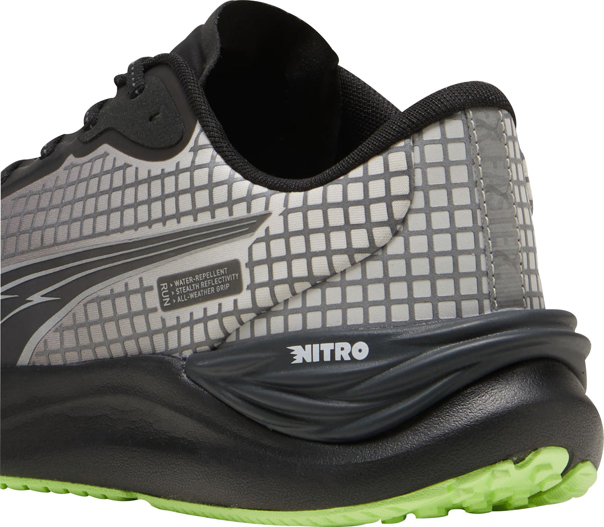 Puma Electrify Nitro 3 WTR FV Men's Running Shoes - Black