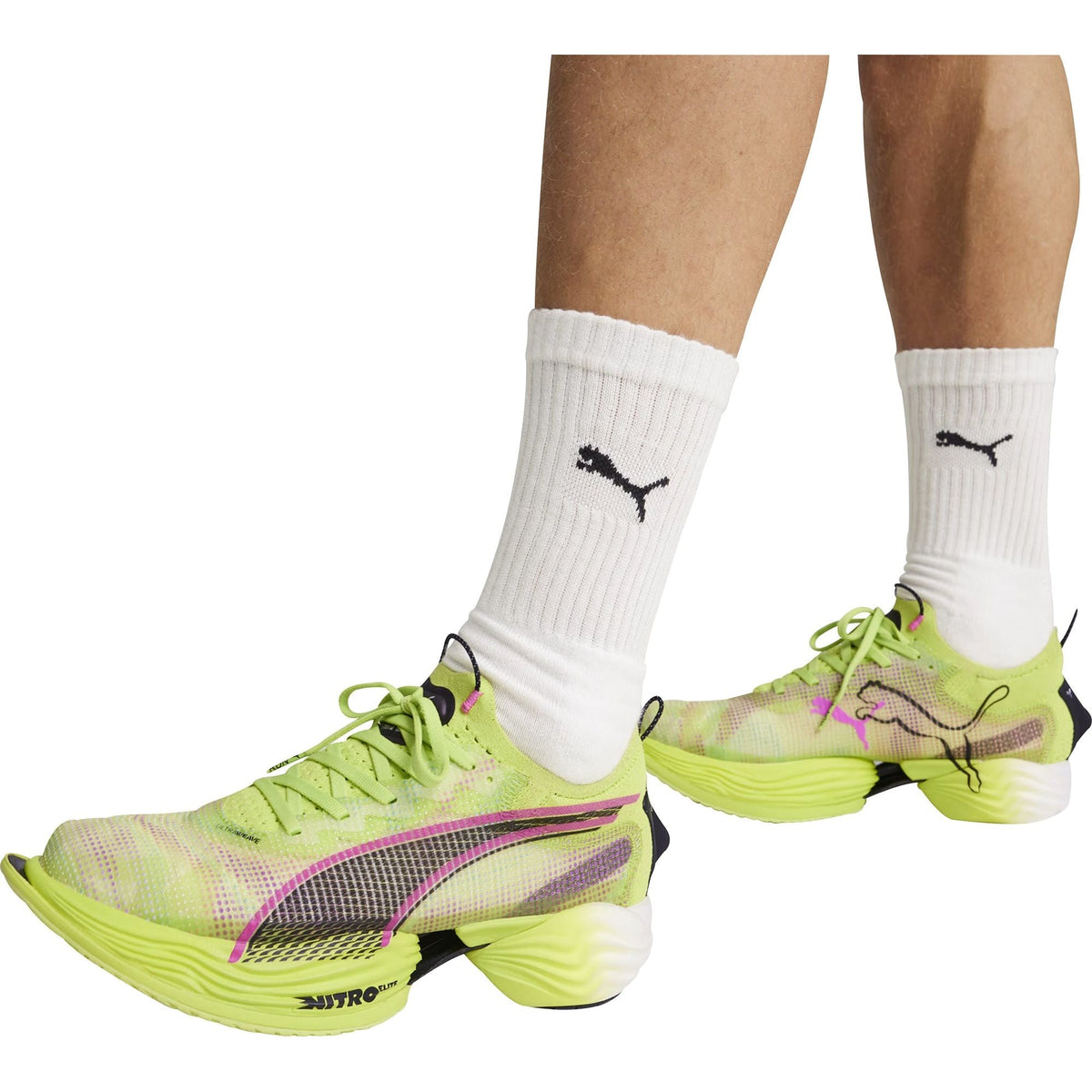Puma Fast-R Nitro Elite 2 Men's Running Shoes - Green