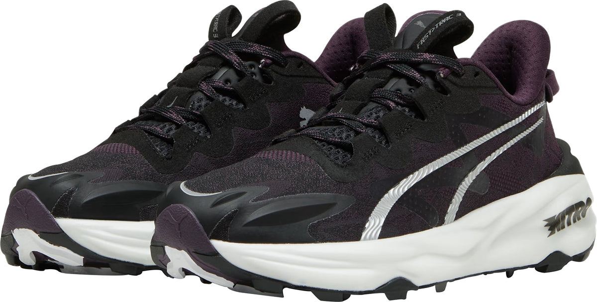 Puma Fast-Trac Nitro 3 Women's Trail Running Shoes - Black