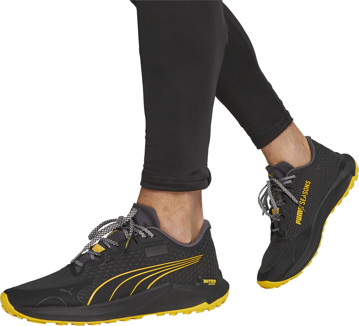 Puma Fast-Trac Nitro GORE-TEX Men's Trail Running Shoes - Black