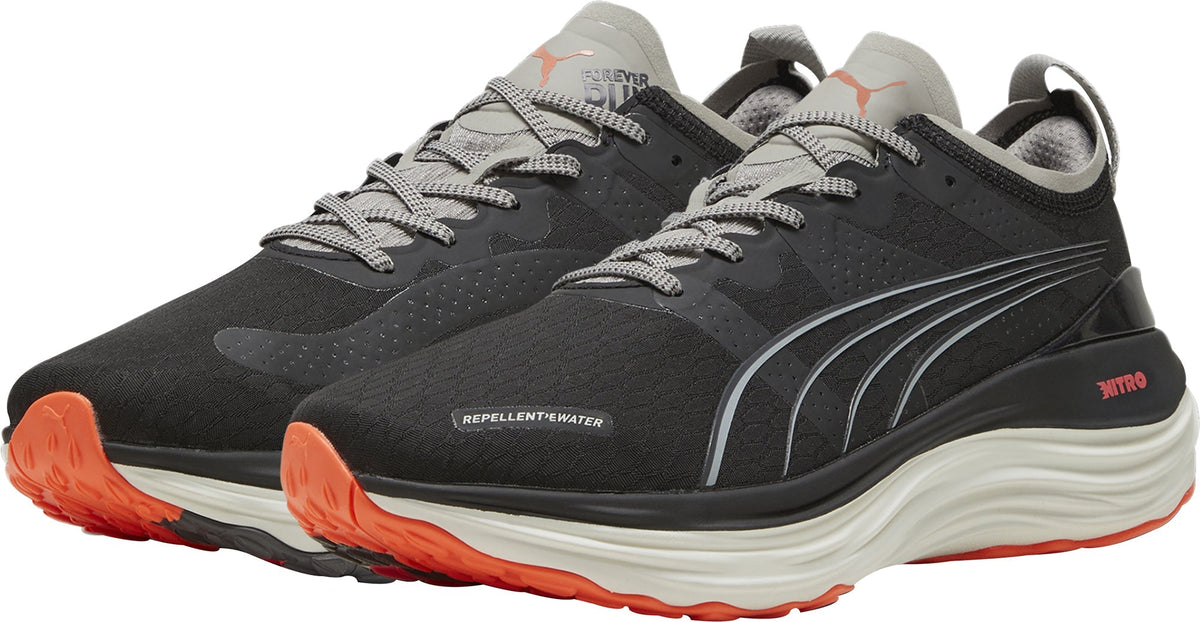 Puma ForeverRun Nitro WTR Men's Running Shoes - Black