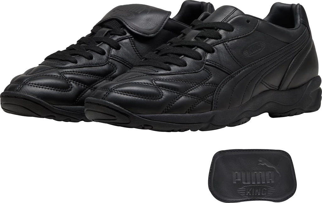 Puma King Leather Trainers - Black